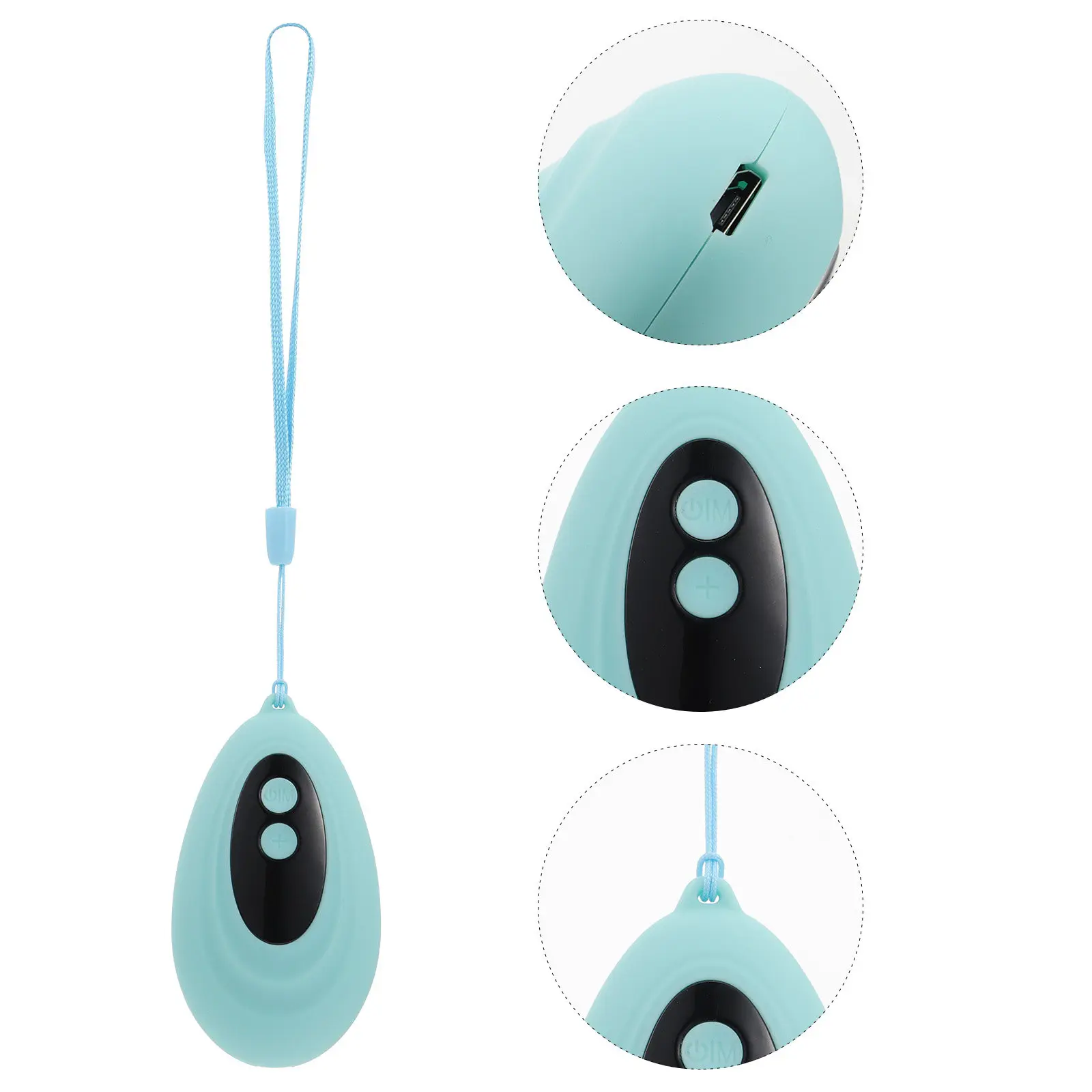 

1Set Rechargeable Handheld Sleep Instrument USB Powered Portable Better Sleep Massager for Stress Relief Calming Brain Frequency