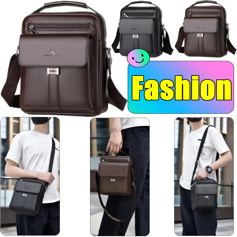 

Модные мужские сумки через плечо из искусственной кожи, высококачественная сумка-тоут, модная деловая мужская сумка-мессенджер, кожаные сумки, поясные сумки