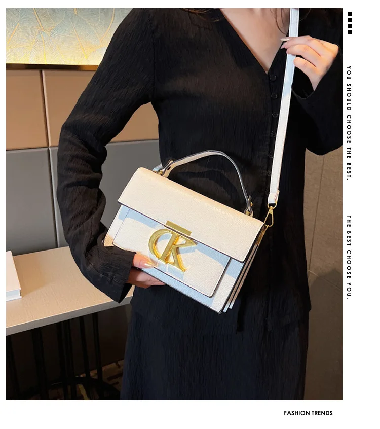 

‌2025 New Women's Light Luxury Square Bag - Niche Design One Shoulder Crossbody Bag, Premium & Portable‌