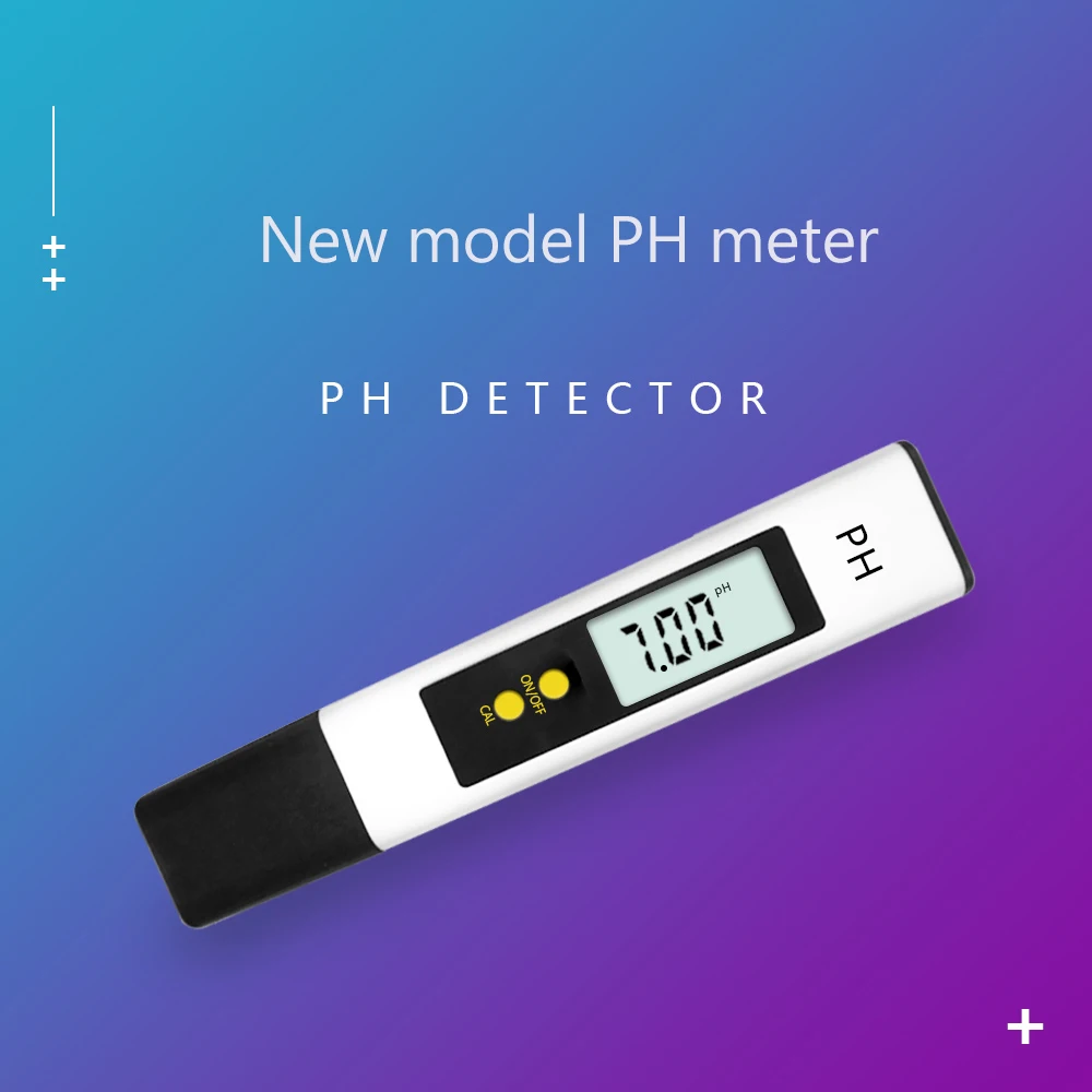 pH Meter Water Quality pH Tester pen Alkaline and Acidic pH Testing Instrument Portable pH Meter