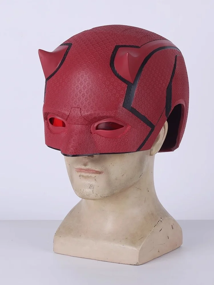 

Movie Daredevil Born Again Mask Matt Murdock Headwear The Avengers Cosplay Helmet Superhero Headdress Party Masks Accessories