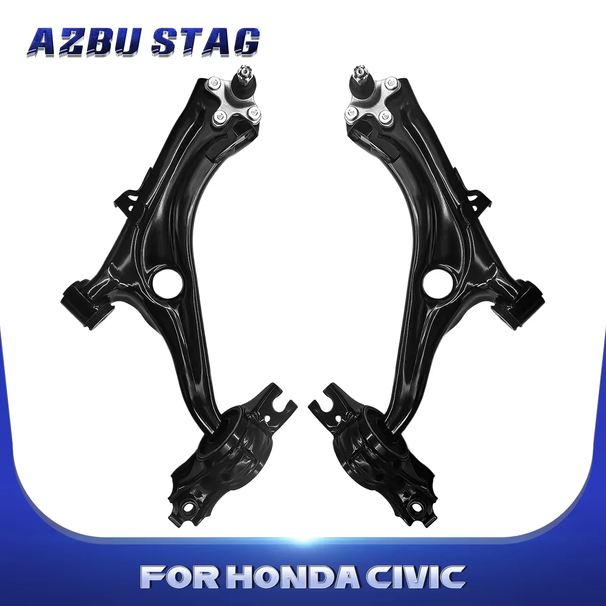 

AzbuStag 2Pcs Front Lower Left Right Control Arm Suspension Kits for HONDA CIVIC 2016 2017 2018 2019 2020 2021 06510TBAA00