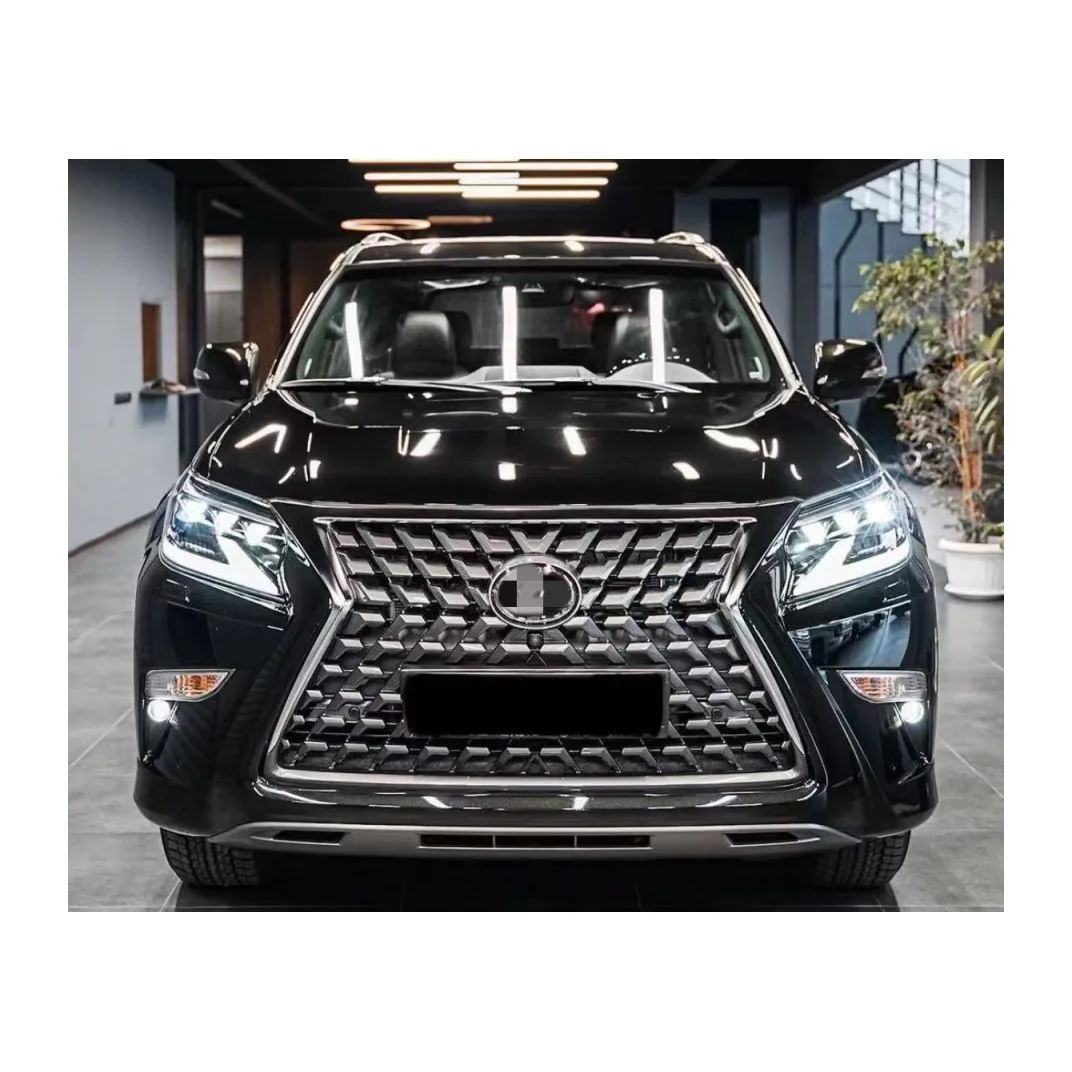 PP Material Wide Front Rear Bumper with Grille,headlights,taillights,front Lip,rear Lip Side Mirror for Lexus GX460 To 2021