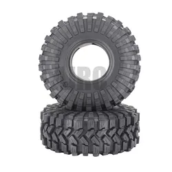 For 1:10 Rc Crawler Axial Scx10 Ii 90046/47 Traxxas Trx4 Defender Bronco G500 Trx6 G63 2pcs 122mm Rubber Mud Grappler Tires