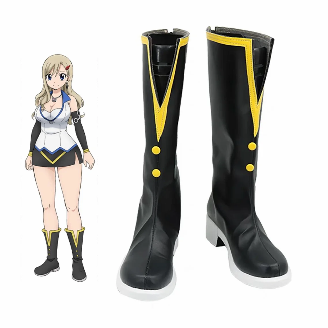 

Edens Zero Rebecca Bluegarden Cosplay Shoes Boots Halloween Cosplay Costume Accessories Props