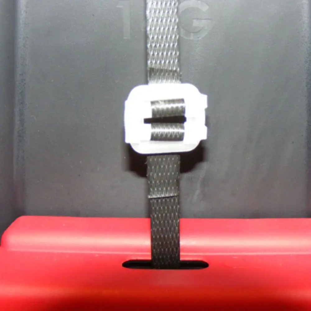 

Белая пряжка для упаковочного ремня, прозрачная пластиковая упаковочная пряжка 60x25 мм, эффективный полипропилен, пряжка для ремня, аксессуары для одежды