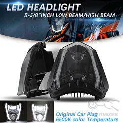 LED Motorcycle Headlight Plate Front Headlamp for EXC 300 XC XCF XCW XCFW SX SXF SXS 125 to 690 2012-2022 Headlight