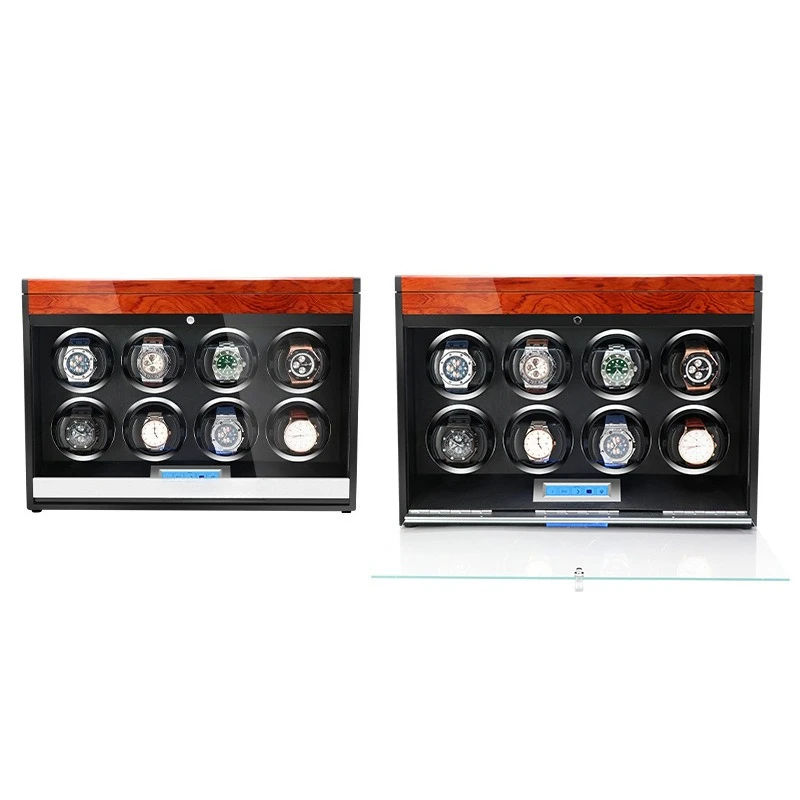 

Piano paint watch shaker mechanical watch automatic winding watch storage box touch screen control packaging box