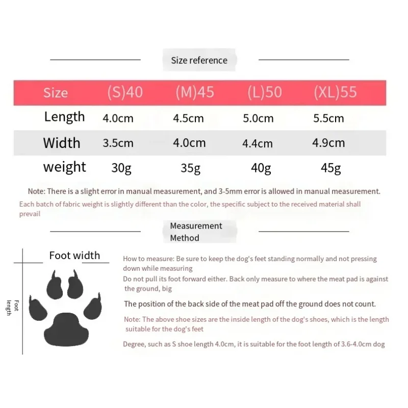 Bottes d'hiver pour chien, 4 pièces, imperméables, chaudes, antidérapantes, protection des pattes pour chiens de petite, moyenne et grande taille