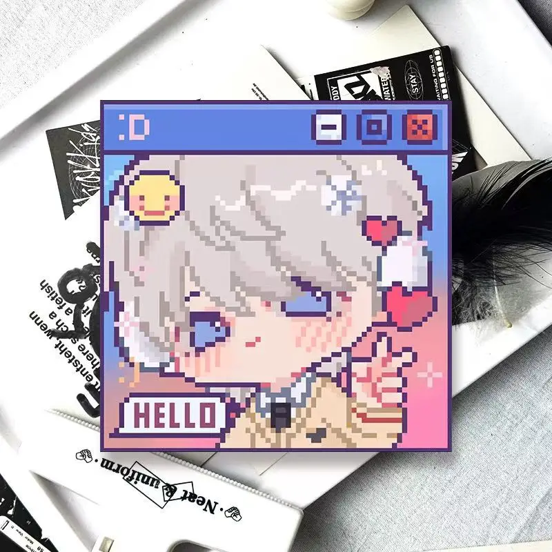 2025 New Love and Deep Space Game New Fan style Small Card A gift for my friend