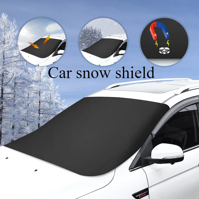 

Magnetic car snow shield Car sun shield Thickened frost protection and sun protection car cover