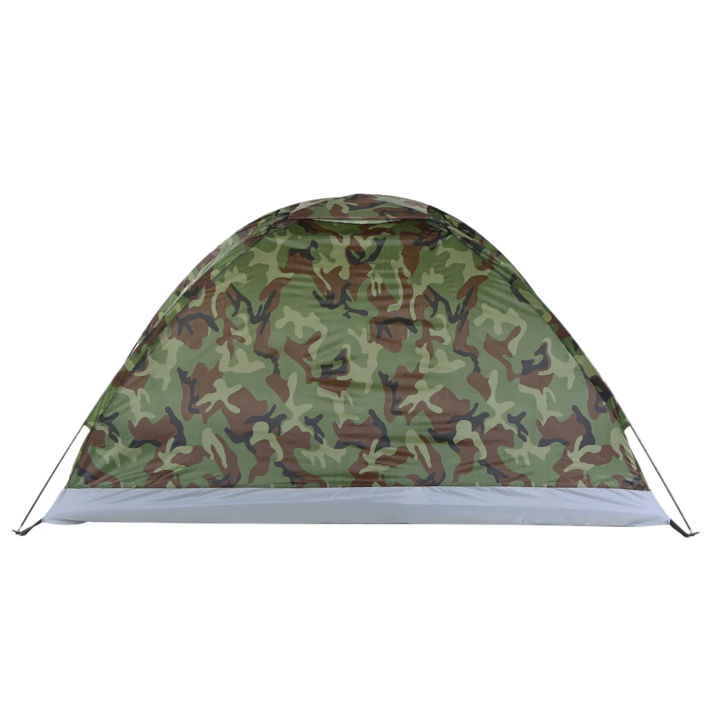 TOMSHOO Campingzelt für 2-Personen, einlagig, für den Außenbereich, tragbar, Camouflage-Sommerzelt für Outdoor-Camping, Reisen – Detail 9