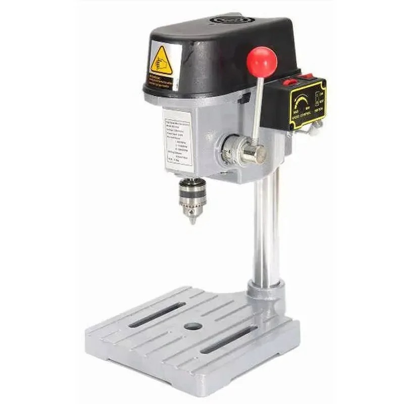 340W Vertical Heavy Duty Benchtop Drilling Machine 6 Speed Portable Drill Press for Wood Metal Working High Quality Compact