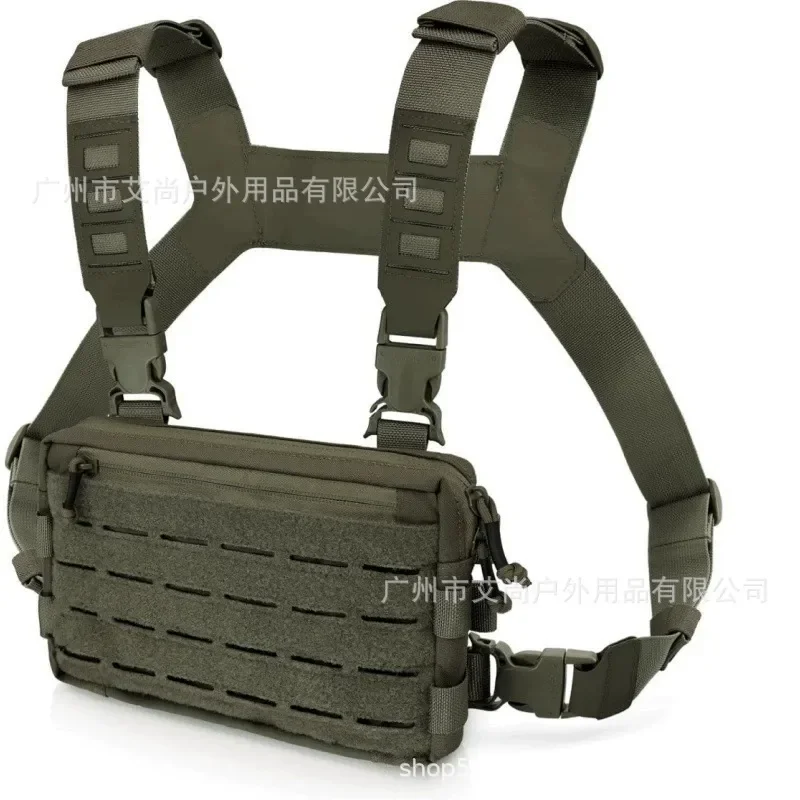 Cross-Border Tactical Breast Bag Outdoor Hunting Tactical Vest Outdoor Sports Cycling Vest Multifunctional Breast Bag
