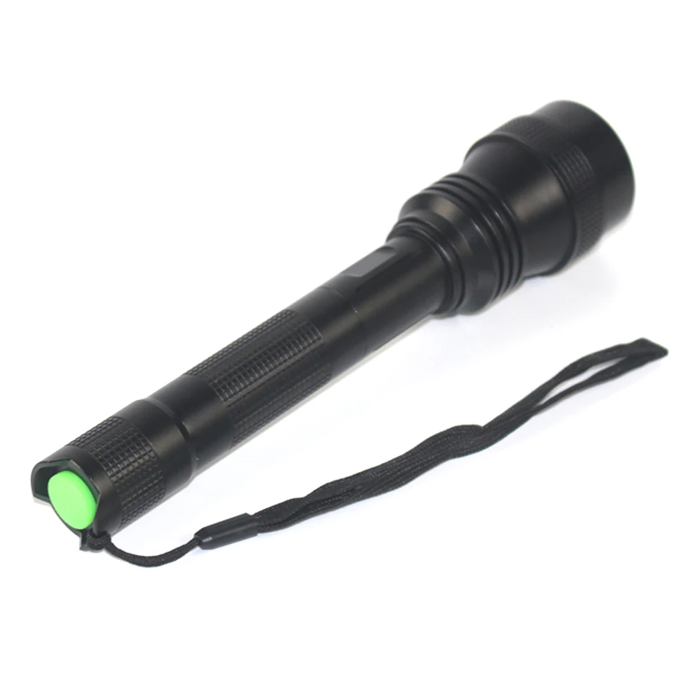 Linterna de caza C14, luz iluminadora de arma con zoom de visión nocturna, radiación infrarroja IR de 10W, 850nm/940nm, uso 18650