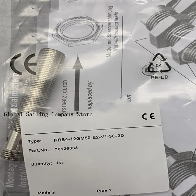 

Новый бесконтактный переключатель NBB4-12GM50-E2-V1-3G-3D NBB4-12GM50-E2-3G-3D, 3 шт.