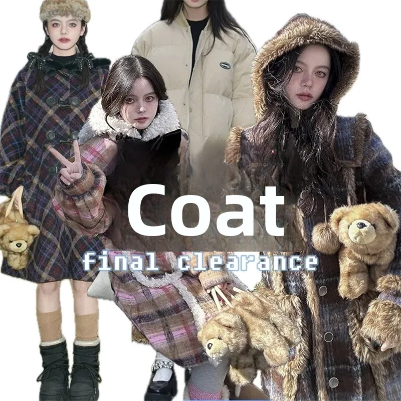 

Autumn Winter Outerwear Soft Lucy Brand Ladies' Woolen Coat Spring Season Other Material Cosition
