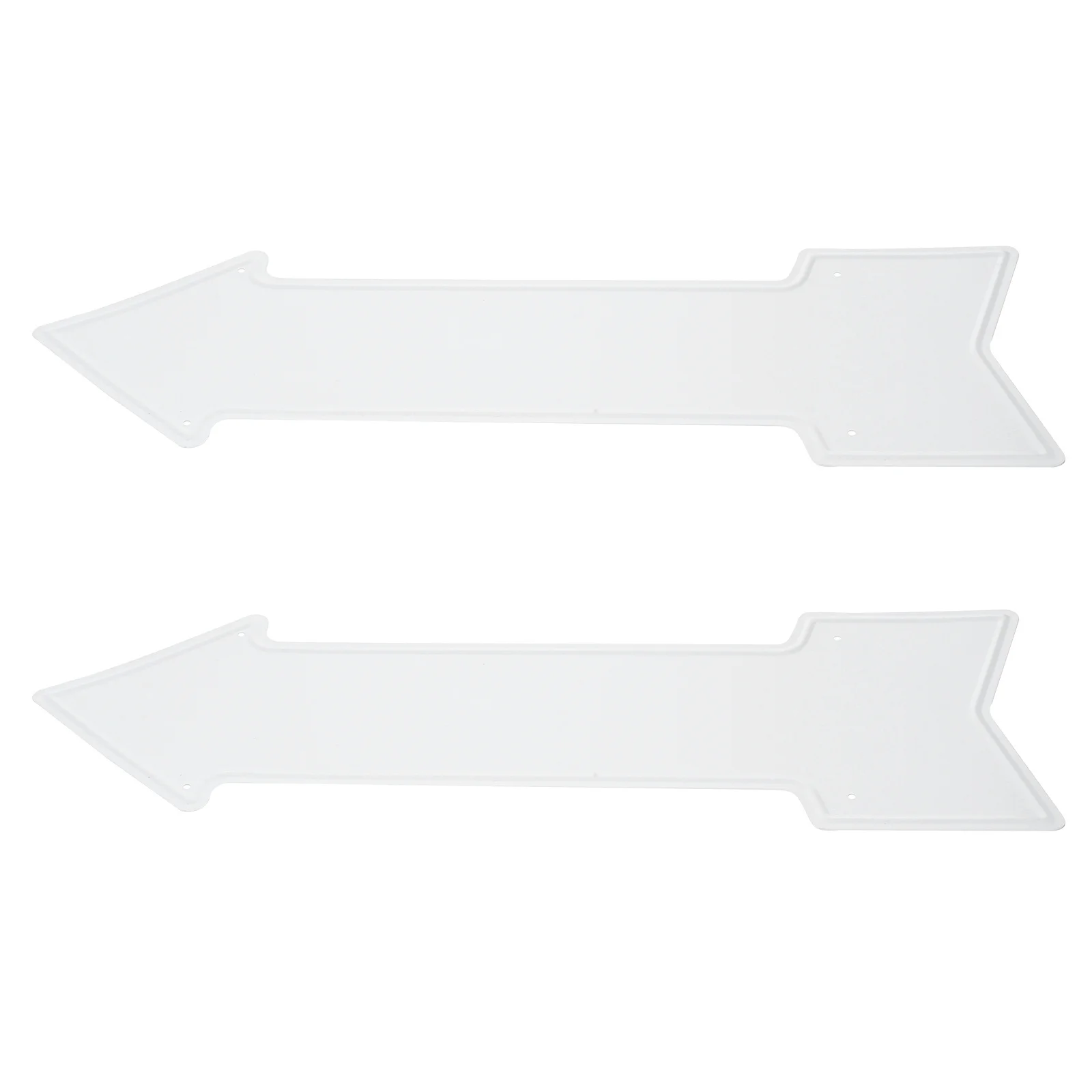 

2Pcs Metal Blank Sign DIY Crafting Sheet Home Decor Creative Iron Material Long-Lasting Colors Metal Sign Blank Panel