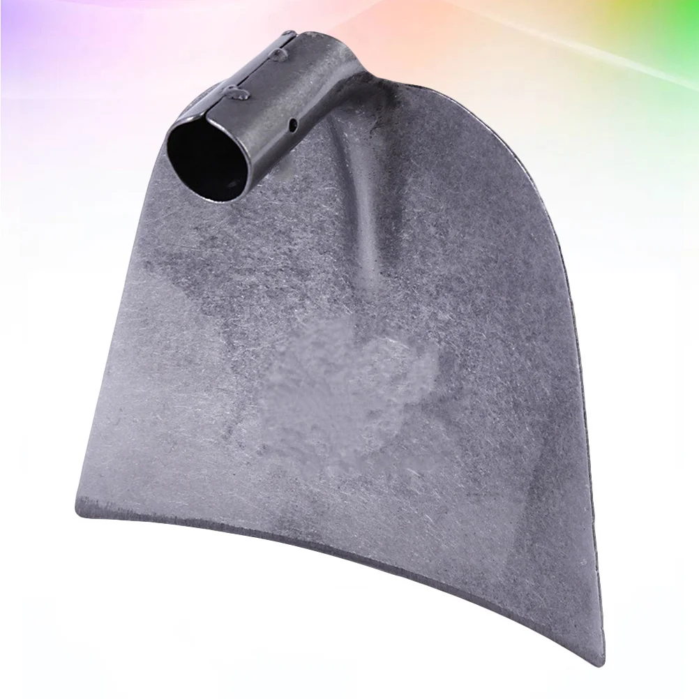 High Hardness Hoe Head Manganese Steel Replacement Heavy Duty Widened Design for Easy Plowing Farm Garden Soil Loosening