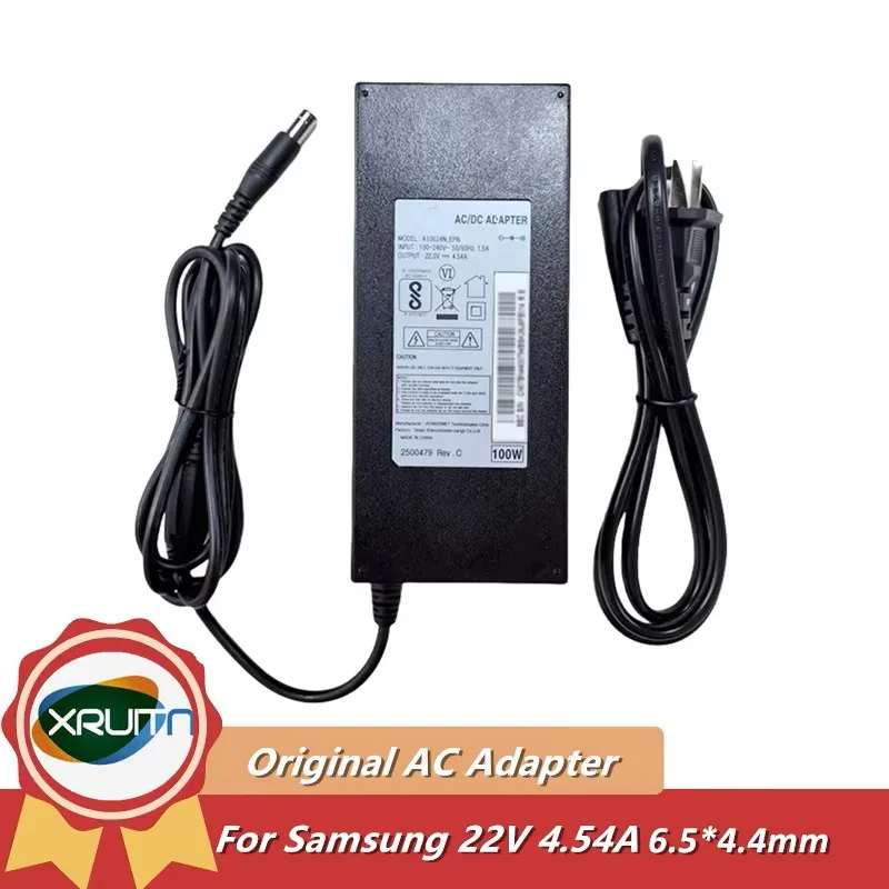 

Used Genuine BN44-01137 R. A. 22V 4.54A 100W AC Adapter for Samsung Monitor LS34E790C LS34E790 C27G75TQSN C27HG SE790C CHG70 S34