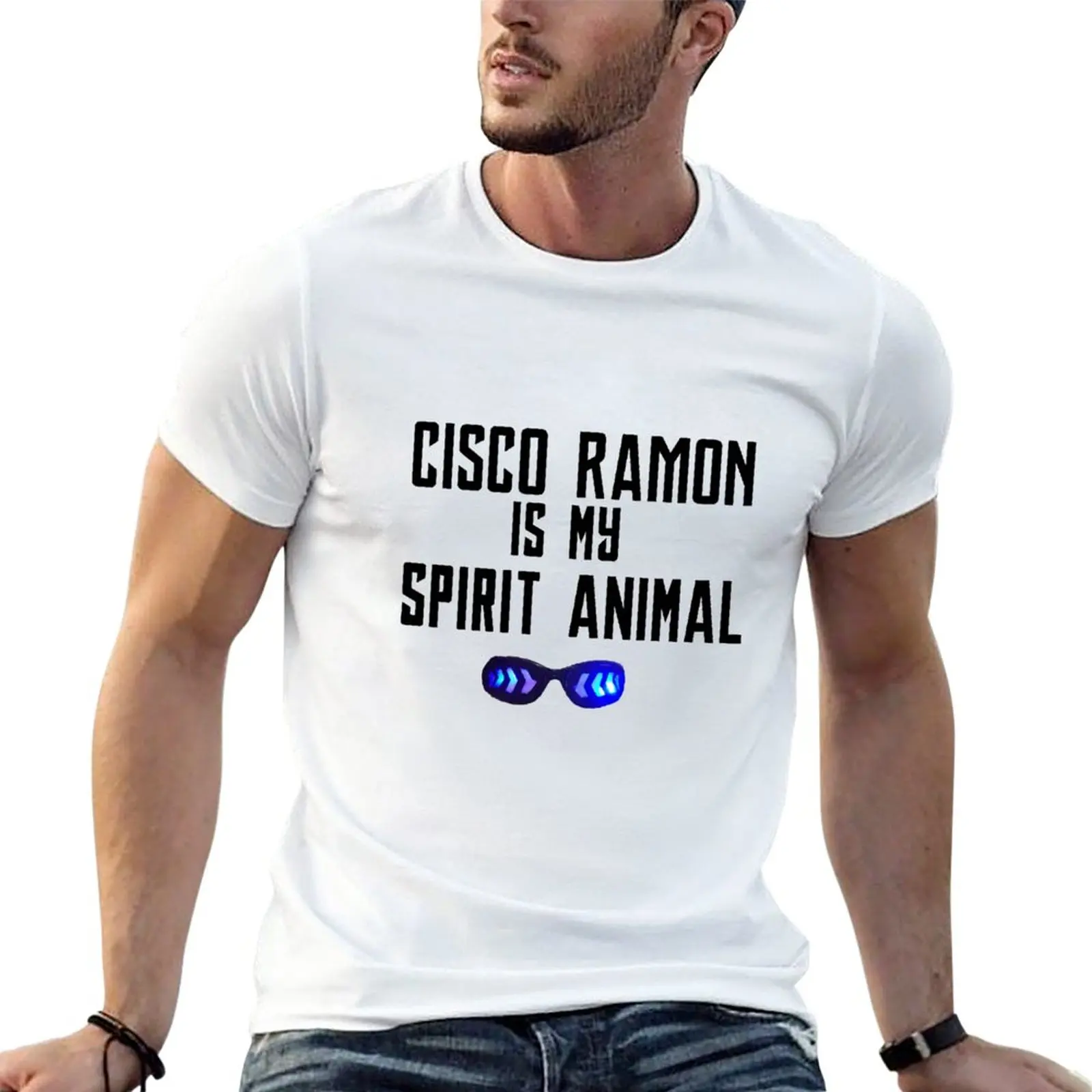 New Cisco Ramon is my spirit animal T-Shirt sweat shirts korean fashion sublime t shirt kawaii clothes designer t shirt men