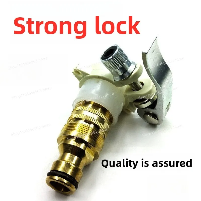 All-copper Heavy-duty Lock High-pressure Faucet Adapters, Universal Quick-fit Parts for Car Wash Guns & Washing Machines