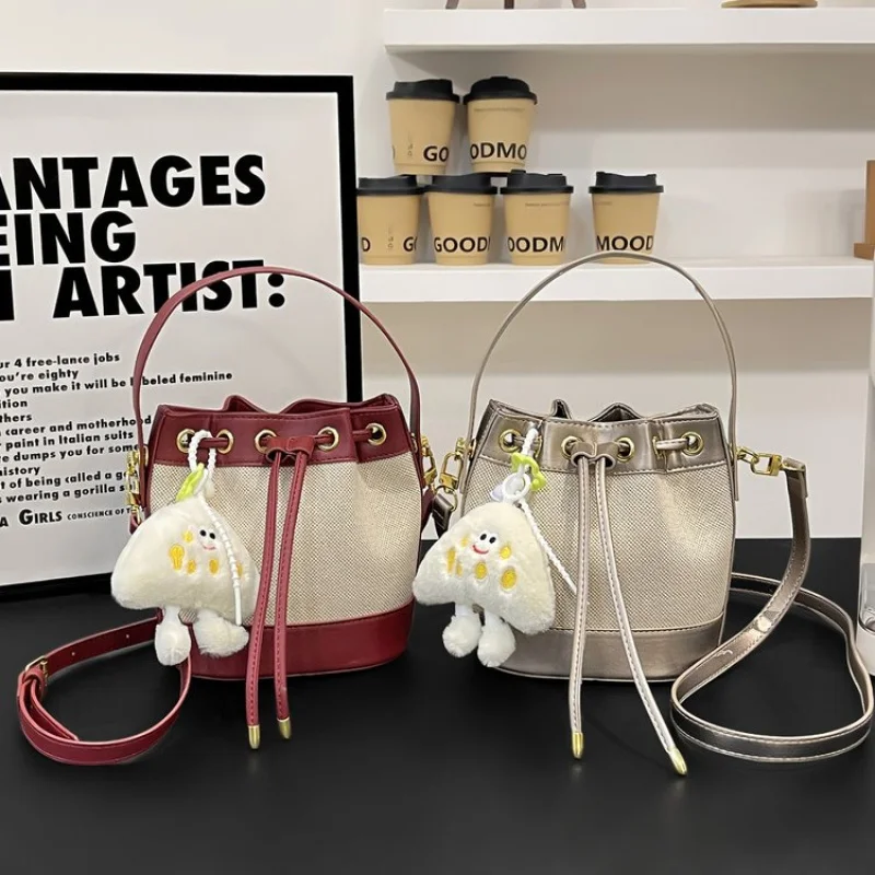 

High-End Women's Messenger Bag Crafted From Faux Leather Boasting Paris Casual Vintage Spacious Daily Style​