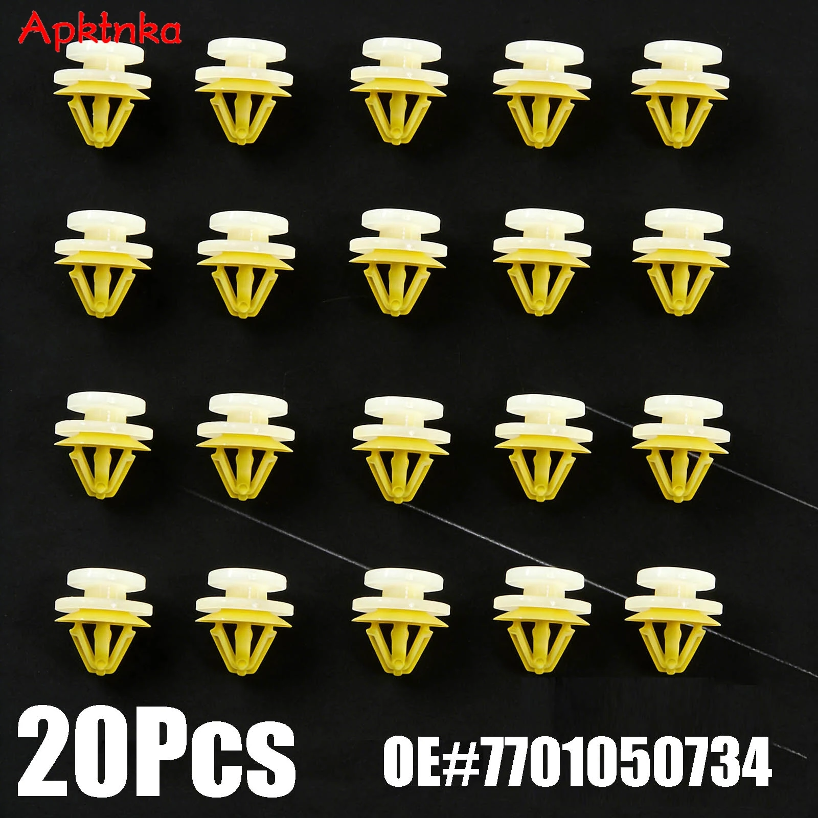 

Apktnka 20Pcs Door Card Panel Interior Trim Clips For Land Rover Discovery Freelande Range Rover Sport Replacement 7701050734