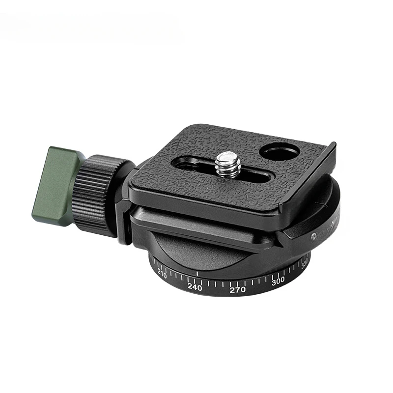 PC-40 360 Mini Panoramic PTZ Clamp Base Quick Release Base Universal Quick Release Board Clamp Base