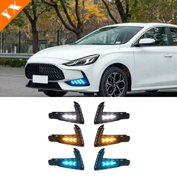 Car Light Assembly Front Rear Bumper Fog Lamp Led Light Lamp Cover Decoration ProtectorFor MG GT  Car Accessories 2022-2024