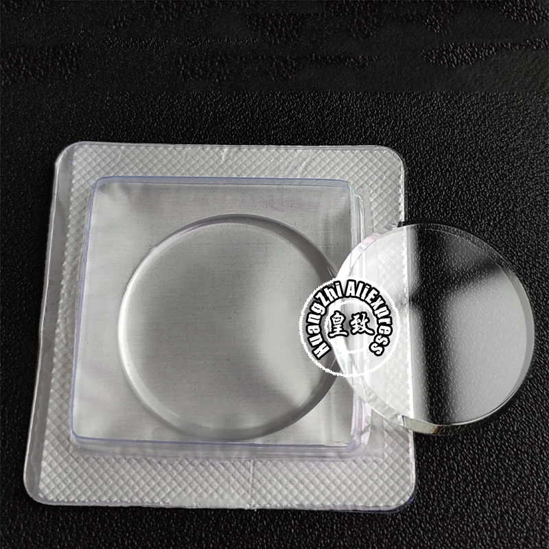 Flat 30x2.0mm Mineral glass For Seiko Watch Glass parts Big Chamfer Replacement Parts Watch Accessories Transparent Watch mirror