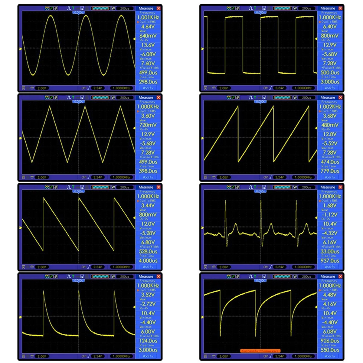 FG-200 DDS Function Signal Generator Frequency Counter 0.01Hz - 500KHz Signal Source Sine+Square+Sawtooth Waveform