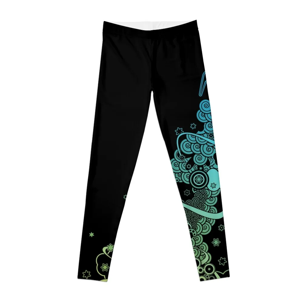 

A Trip into Space Leggings gym sportswear woman for girls active wear Womens Leggings