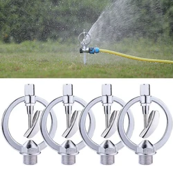 360 Degrees Rotary Zinc Metal Butterfly Head Irrigation Sprinkler Heavy Duty Garden Lawn Landscape Greenhouse Spray Accessories