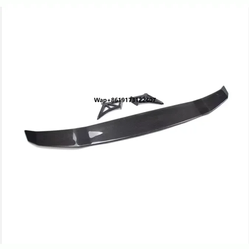 LP610 LP580 Dry Carbon Fiber Car Body Kit with V Style Rear Spoiler Wing Accessories for LP610 LP580