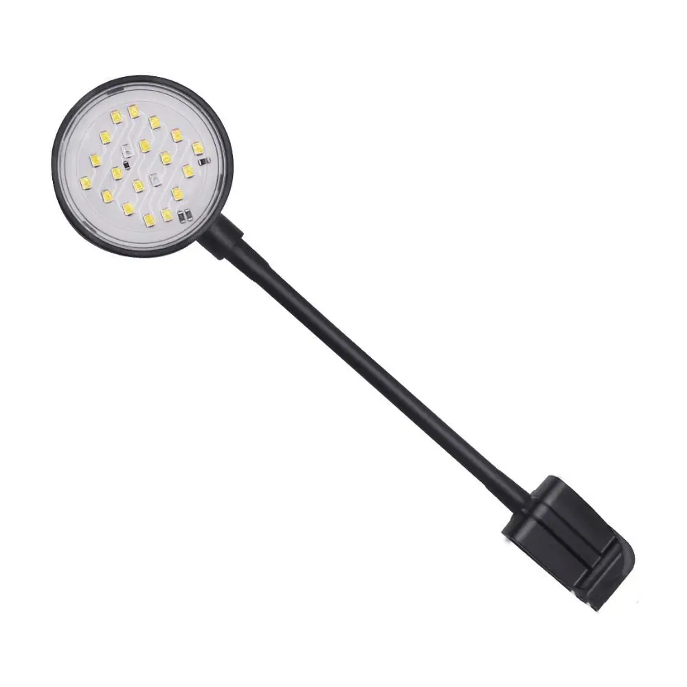 

5W Fish Tank Plants Grow Light Plastic 360 ° Rotation LED Aquarium Light USB Aquarium Lamp Landscape Lamps