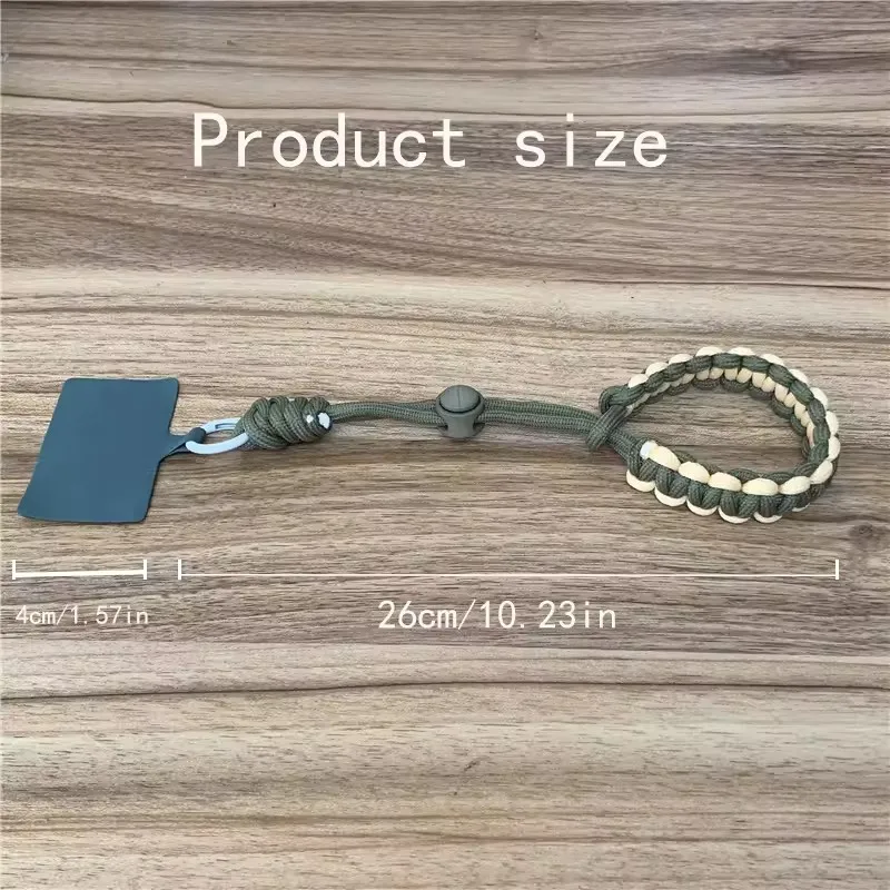 هاتف Lanière de phone الإبداعي، قطعة واحدة، dragonne tissée mignonne، سوار de seguridad متعدد الوظائف pour phonephone المحمول،