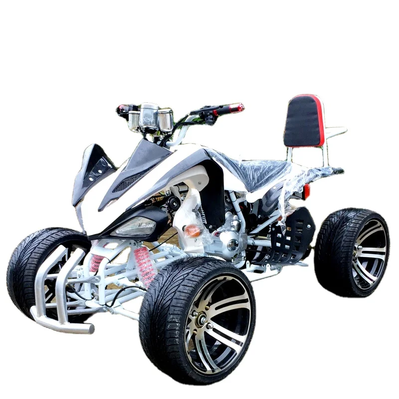 250cc 4-Stroke Manual Mountain Quad Bike, Single Cylinder Chain Drive ATV, Hydraulic Disc Brakes