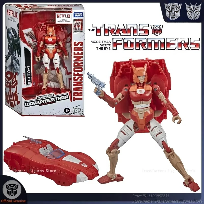 

In Stock Transformer G Series Netflix Elita One G1 Movie Figure Model Anime Action Deformation Robot Toys Festival Popular Gifs