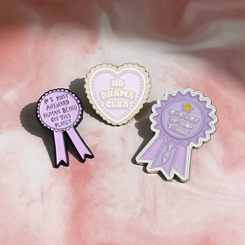 Because I Said So Enamel Pins Custom Mental Health Brooches Lapel Badges Cartoon Fun Quotes Jewelry Gift for Kids Friends