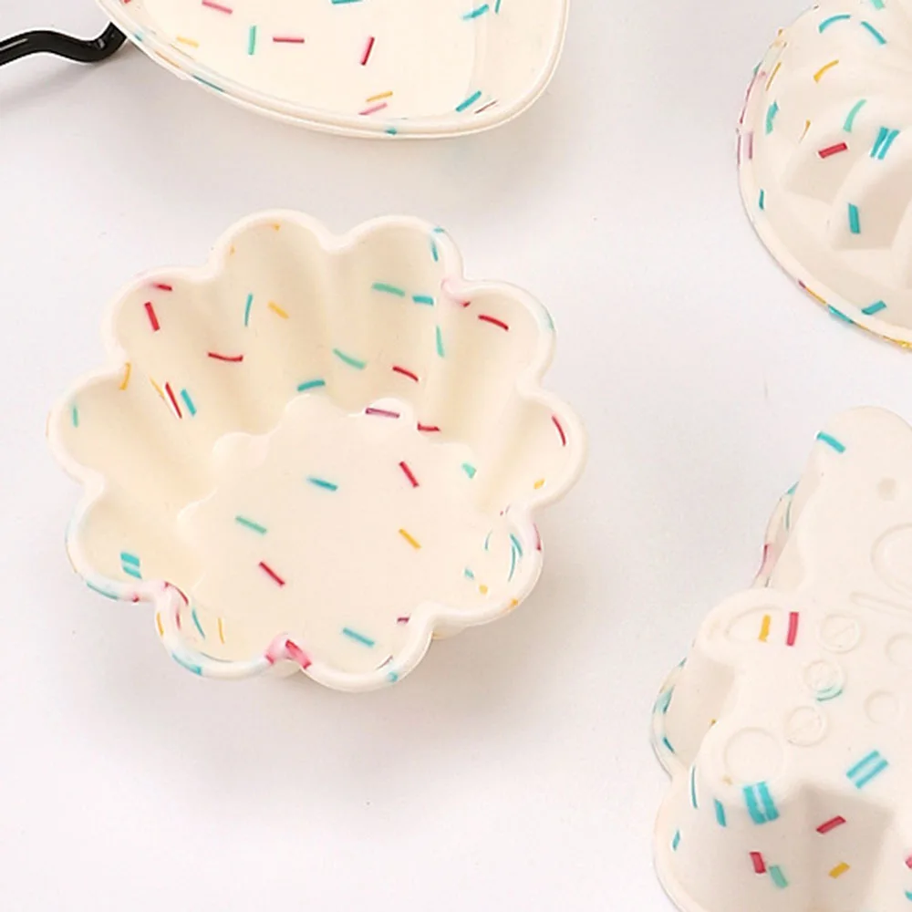 Muffin Candies Color Silicone Cake Cup Easy Demould High Quality Baking Mold for Kitchen