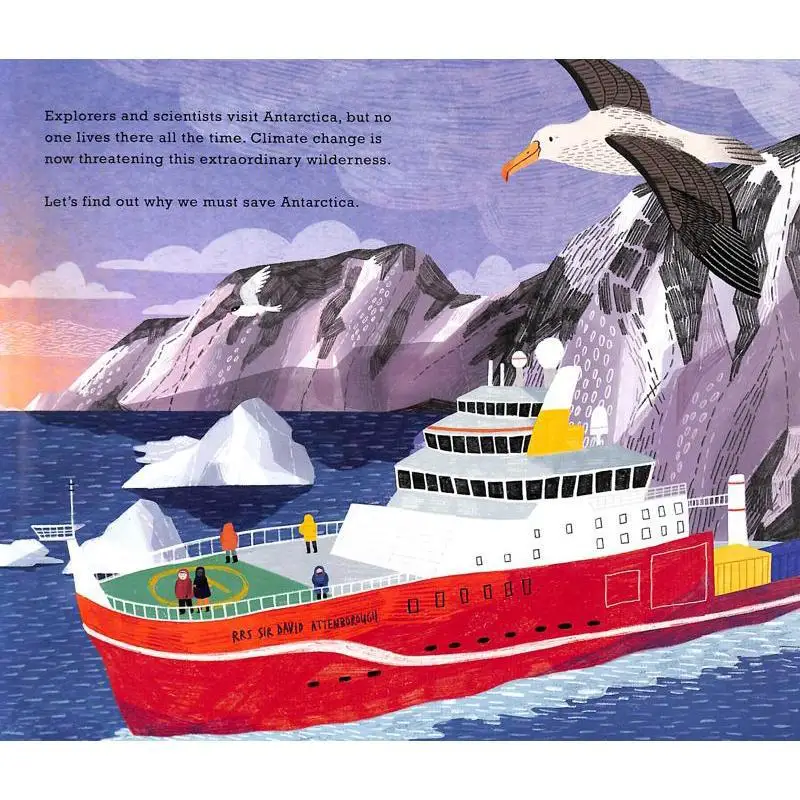 Lets Save Antarctica Why We Must Protect Our Planet Catherine Barr Walker UK 9781406395952 Book