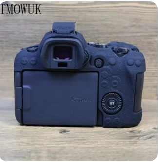สําหรับ Canon EOS R6 Mark II 2 อุปกรณ์เสริมซิลิโคนป้องกันกรณีป้องกันฝุ่น Scratchproof กระเป๋ากล้อง R6 R6II