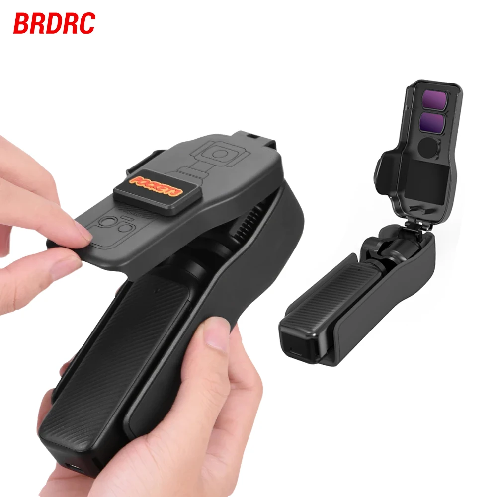 �y�Z�[�����zBRDRC Pocket 3 �ی�P�[�X DJI Osmo Pocket 3 �p ���h�~ �����h�~ �����Y�L���b�v �t�B���^�[���[�X���b�g �t���b�v�J�o�[