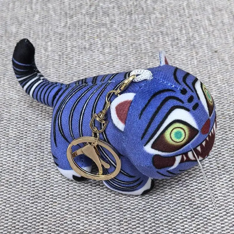 Nouveau Kpop chasseurs de démons tigre figurines d'anime poupée jeu en peluche poupée douce Kawaii sac de voiture décoration en peluche porte-clés jouet enfants cadeaux