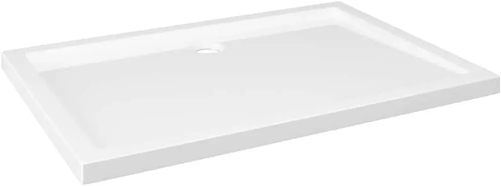 

vidaXL Rectangular ABS Shower Base Tray Home Indoor Bath Bathroom Hardware Fixture Plumbing Low Threshold Shower Tray Bath Pan B