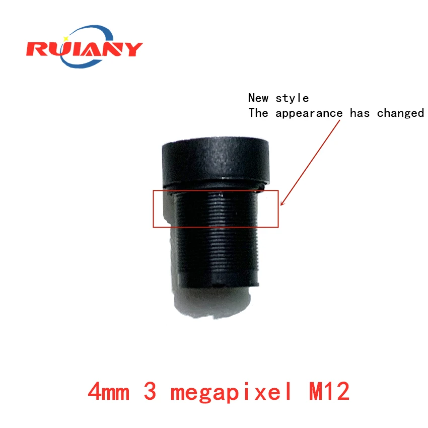 4Mm 3 Megapixel M12 Interface 1/2.7 "Miljoen Hd Bewakingscamera Lens Accessoires