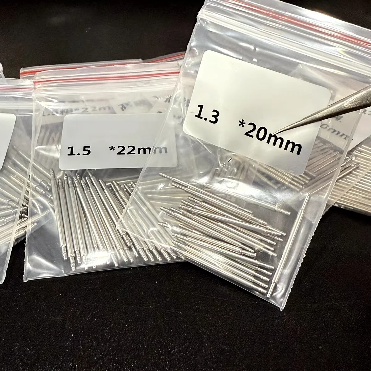 20PCS/lot 304 All Stainless Steel Watch Spring Bars Atch Strap Link Pins Repair Tool 8-26mm DIA 1.3/1.5/1.5mm