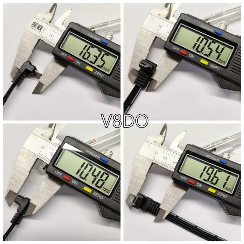 

D08B Portable USB Data Transfer Extension Wire 480Mbps Charging Cable Mini USB Female to USB 5Pin Male Charging Data Cable