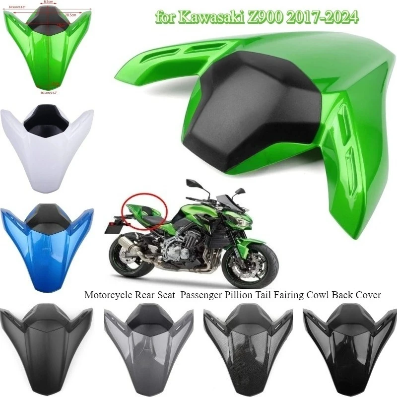 

Заднее сиденье для мотоцикла, крышка-обтекатель пассажирского сиденья для Kawasaki Z 900 2017-2024